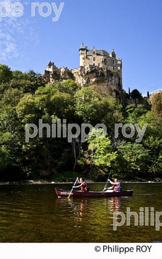 DESCENTE DE LA DORDOGNE EN CANOE, PERIGORD NOIR. (24F03908.jpg)