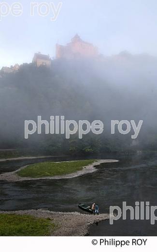 CHATEAU FORT DE CASTELNAUD ET LA DORDOGNE, PERIGORD NOIR, DORDOGNE, FRANCE (24F04132.jpg)