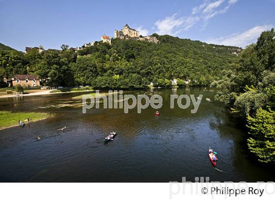 CHATEAU FORT DE CASTELNAUD ET LA DORDOGNE, PERIGORD NOIR, DORDOGNE, FRANCE (24F04201.jpg)