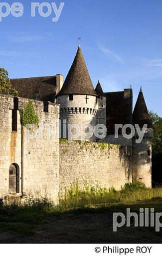 CHATEAU DE BRIDOIRE, RIBAGNAC, PERIGORD, DORDOGNE, FRANCE (24F05415.jpg)