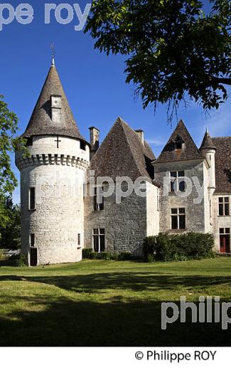 CHATEAU DE BRIDOIRE, RIBAGNAC, PERIGORD, DORDOGNE, FRANCE (24F05416.jpg)