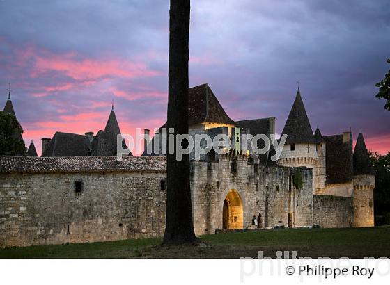 CHATEAU DE BRIDOIRE, RIBAGNAC, PERIGORD, DORDOGNE, FRANCE (24F05437.jpg)