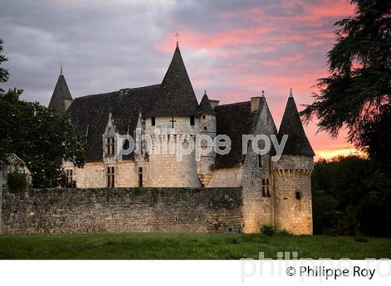 CHATEAU DE BRIDOIRE, RIBAGNAC, PERIGORD, DORDOGNE, FRANCE (24F05439.jpg)