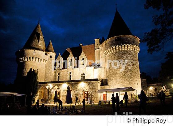 CHATEAU DE BRIDOIRE, RIBAGNAC, PERIGORD, DORDOGNE, FRANCE (24F05505.jpg)