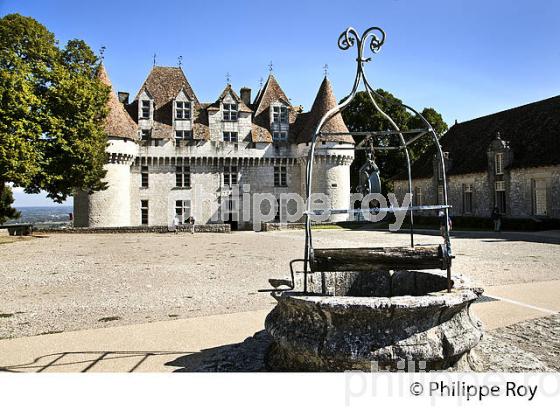 CHATEAU DE MONBAZILLAC,  VALLEE DE LA DORDOGNE, PERIGORD POURPRE. (24F07236.jpg)