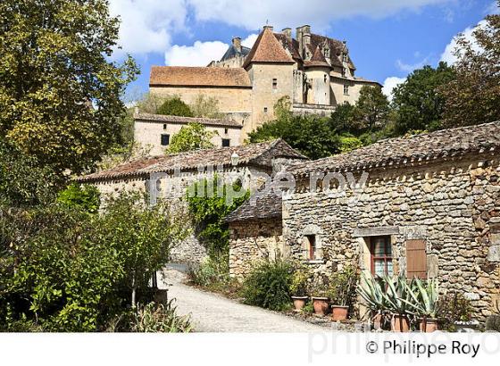 CHATEAU DE BIRON, PERIGORD POURPRE, DORDOGNE. (24F07617.jpg)
