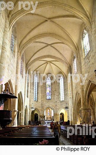 CATHEDRALE SAINT SACERDOS, VILLE DE  SARLAT , PERIGORD NOIR , VALLEE DE LA  DORDOGNE. (24F09421.jpg)