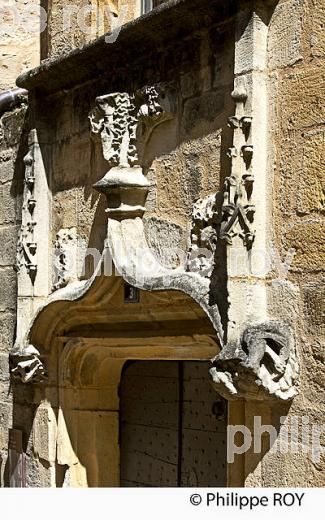 HOTEL DE GREZEL, SARLAT , PERIGORD NOIR , VALLEE DE LA  DORDOGNE. (24F09503.jpg)