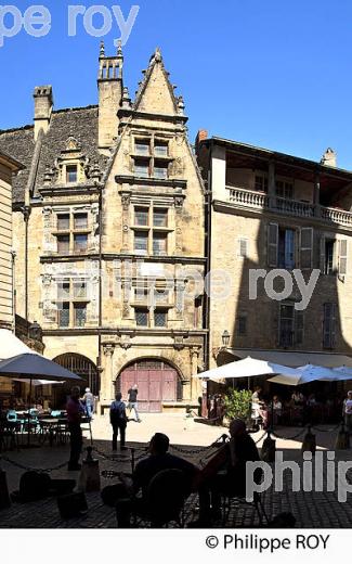 MAISON DE LA BOETIE, VILLE DE  SARLAT , PERIGORD NOIR , VALLEE DE LA  DORDOGNE. (24F09527.jpg)