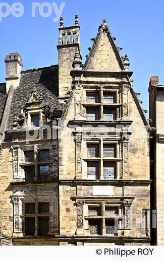 MAISON DE LA BOETIE, VILLE DE  SARLAT , PERIGORD NOIR , VALLEE DE LA  DORDOGNE. (24F09530.jpg)