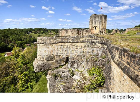 CHATEAU FORT DE  CARLUX , PERIGORD NOIR , VALLEE DE LA  DORDOGNE. (24F09829.jpg)