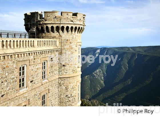 OBSERVATOIRE METEO  DU  MONT AIGOUAL ,  CEVENNES , GARD, LANGUEDOC. (30F00107.jpg)