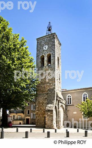 TOUR DE L' HORLOGE, SAINT-JEAN-DU-GARD , VALLEE BORGNE, CORNICHE DES   CEVENNES , GARD. (30F00712.jpg)