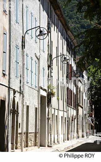 RUE PELET DE LA LOZERE, SAINT-JEAN-DU-GARD , VALLEE BORGNE, CORNICHE DES   CEVENNES , GARD. (30F00735.jpg)