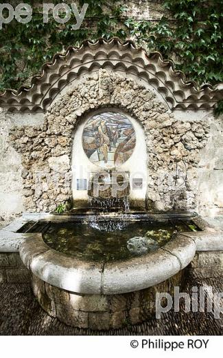 LA FONTAINE STEVENSON  , SAINT-JEAN-DU-GARD , VALLEE BORGNE, CORNICHE DES   CEVENNES , GARD. (30F00802.jpg)