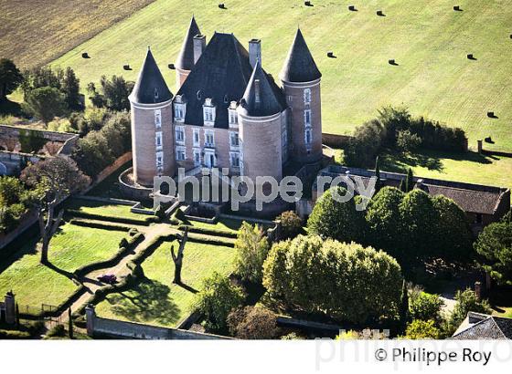 LE CHATEAU DE SAINT-ELIX-LE-CHATEAU, VALLEE DE LA GARONNE, HAUTE GARONNE. (31F02204.jpg)