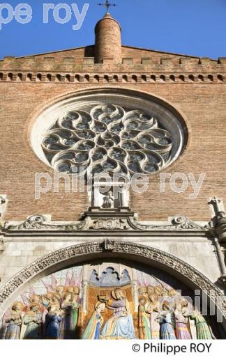 EGLISE NOTRE-DAME-LA-DALBADE, QUARTIER DES CARMES,  TOULOUSE. (31F02924.jpg)