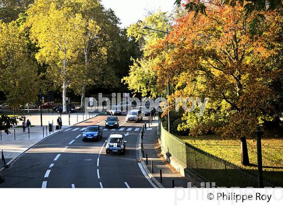 ALLEE DU SQUARE BOULINGRIN ET  LE GRAND-ROND, QUARTIER DU BUSCA, TOULOUSE. (31F03309.jpg)