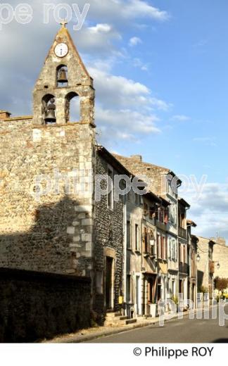 CHATEAU  DE PALAMINY, VILLAGE PALAMINY, VALLEE DE LA  LA GARONNE,  VIA GARONA, COMMINGES. (31F03809.jpg)