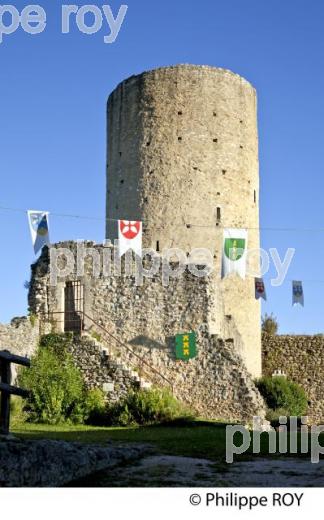 LE VILLAGE FORTIFIE D' AURIGNAC, COMMINGES, HAUTE-GARONNE. (31F03904.jpg)