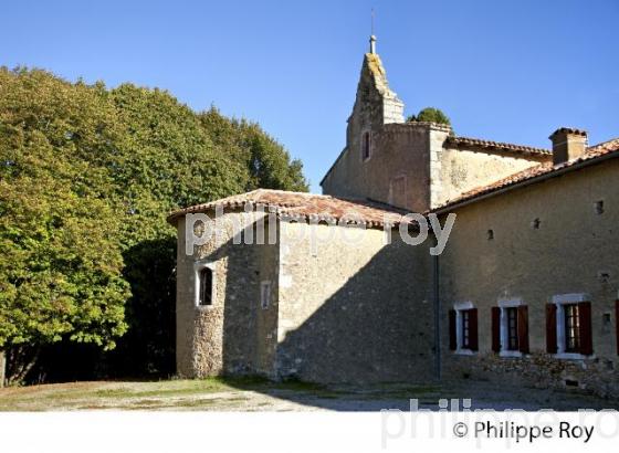NOTRE DAME DE LORETTE, COMMUNE  D' ALAN, COMMINGES, HAUTE-GARONNE. (31F03915.jpg)
