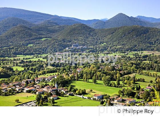 VALLEE DE LUCHON, VILLAGE DE LABROQUERE,  VIA GARONA, CHEMINS DE SAINT-JACQUES, COMMINGES. (31F04339.jpg)
