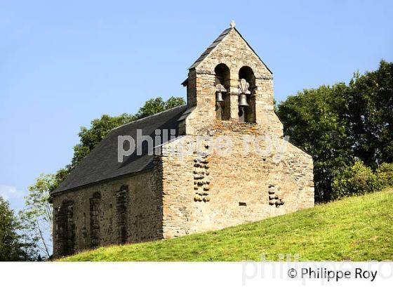 CHAPELLE DE LA MORAINE, GARIN,  VALLEE DU LARBOUST, HAUTE-GARONNE. (31F05507.jpg)