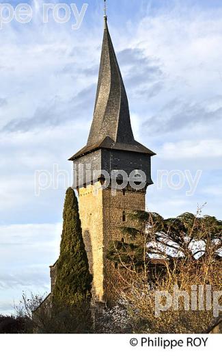 VILLAGE FORTIFIE DE BARRAN, BASTIDE DE GASCOGNE, GERS. (32F01403.jpg)