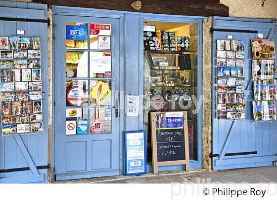 VILLAGE FORTIFIE  DE LA ROMIEU,  GASCOGNE, GERS. (32F01624.jpg)