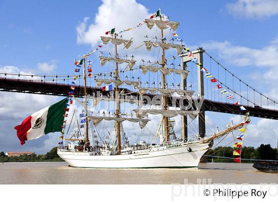 VOILIER MEXICAIN LE CUAUHTEMOC AU PORT DE BORDEAUX (33F16723.jpg)