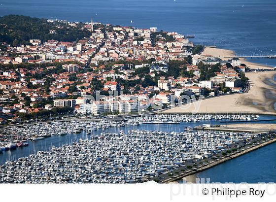 ARCACHON E, BASSIN D ARCACHON , GIRONDE. (33F17408.jpg)