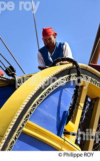 REPLIQUE DU  VAISSEAU L' HERMIONE,  A BORDEAUX, GIRONDE, AQUITAINE. (33F18232.jpg)