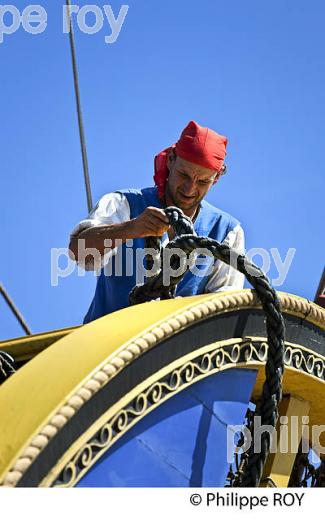 REPLIQUE DU  VAISSEAU L' HERMIONE,  A BORDEAUX, GIRONDE, AQUITAINE. (33F18624.jpg)