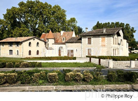 PRIEURE DE CAYAC, CHEMEIN DE SAINT JACQUES , GRADIGNAN, GIRONDE. (33F18827.jpg)