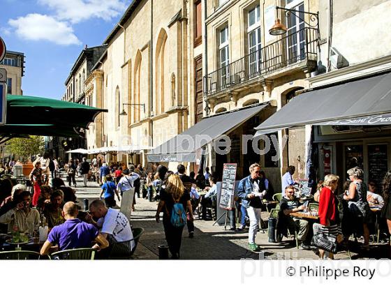 PLACE CAMILLE JULIAN, QUARTIER  SAINT PIERRE, BORDEAUUX , GIRONDE. (33F19521.jpg)