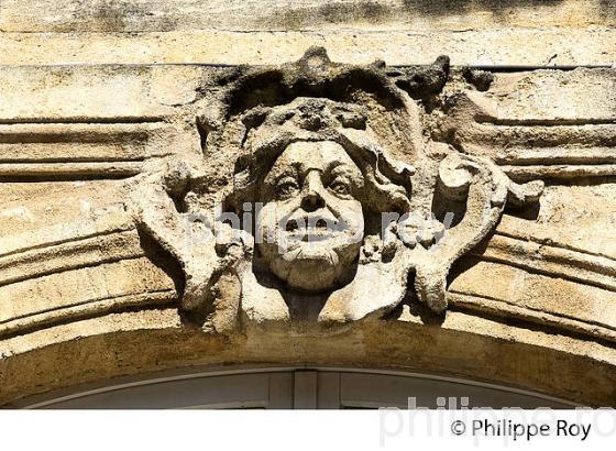 MASCARON, PLACE DU PARLEMENT,  QUARTIER SAINT PIERRE,  BORDEAUUX , GIRONDE. (33F19608.jpg)