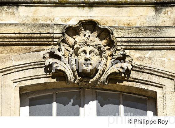 MASCARON, PLACE DU PARLEMENT,  QUARTIER SAINT PIERRE,  BORDEAUUX , GIRONDE. (33F19609.jpg)