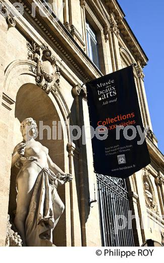 MUSEE DES BEAUX ARTS, PALAIS ROHAN, VILLE DE  BORDEAUX, GIRONDE. (33F19628.jpg)