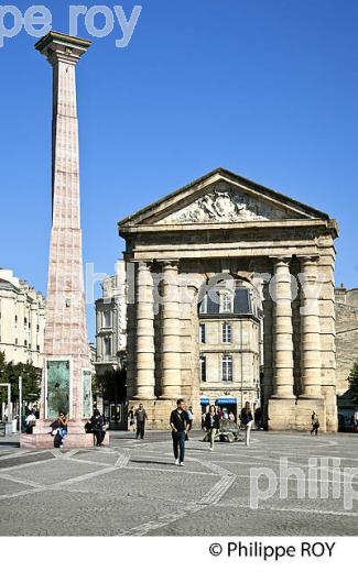 PLACE DE LA VICTOIRE, PORTE D' AQUITAINE, VILLE  DE BORDEAUX, GIRONDE. (33F19639.jpg)