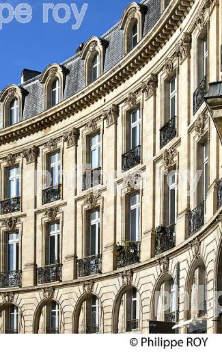 HOTEL PARTICULIER, 18 EME SIECLE, PLACE TOURNY,  BORDEAUX , GIRONDE. (33F19715.jpg)