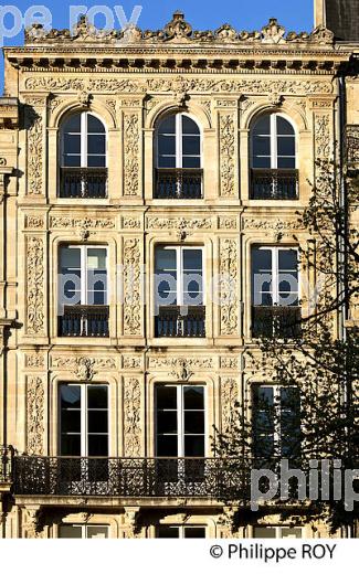 HOTEL PARTICULIER, 19 EME SIECLE, ALLEE TOURNY,  BORDEAUX , GIRONDE. (33F19809.jpg)