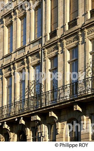 HOTEL PARTICULIER, 18 EME SIECLE, COURS DE L' INTENDANCE,  BORDEAUX, GIRONDE. (33F19839.jpg)