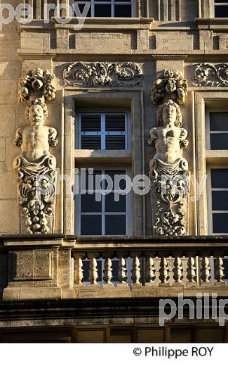 HOTEL PICHON, 19 EME SIECLE, COURS DE L' INTENDANCE,  BORDEAUX, GIRONDE. (33F19901.jpg)