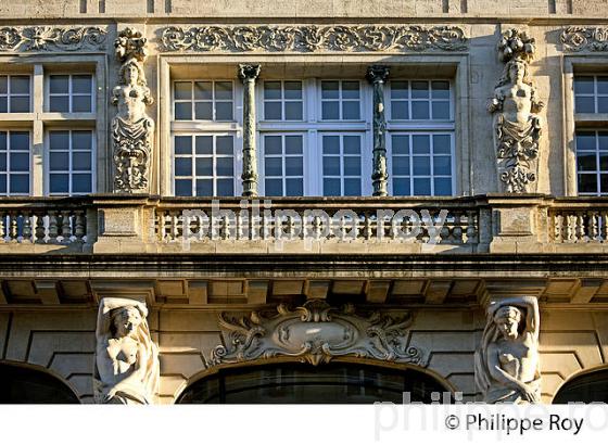 HOTEL PICHON, 19 EME SIECLE, COURS DE L' INTENDANCE,  BORDEAUX, GIRONDE. (33F19908.jpg)