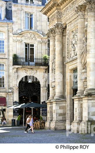 LE PASSAGE SARGET, 19 EME SIECLE, PLACE CHAPELET, BORDEAUX, GIRONDE. (33F19925.jpg)