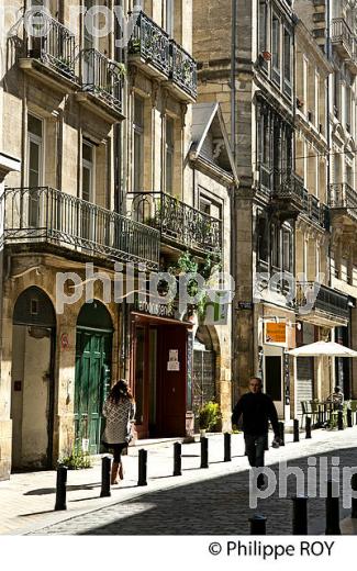 RUE DES AYRES, QUARTIER SAINT-ELOI, VILLE DE BORDEAUX, GIRONDE. (33F20107.jpg)