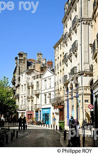 RUE SAINTE COLOMBE, QUARTIER SAINT ELOI, BORDEAUX, GIRONDE. (33F20111.jpg)