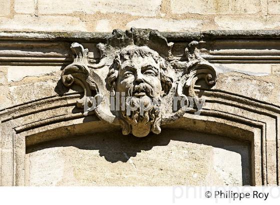 MASCARON,   HOTEL PARTICULIER, 18 EME SIECLE, QUARTIER SAINT MICHEL, BORDEAUX, GIRONDE. (33F20117.jpg)