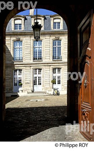 HOTEL LE BERTHON, 18 EME SIECLE, QUARTIER DU MIRAIL, BORDEAUX, GIRONDE. (33F20121.jpg)