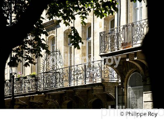 LIER, 18 EME SIECLE, QUARTIER CHARTRONS, BORDEAUX, GIRONDE. (33F20137.jpg)